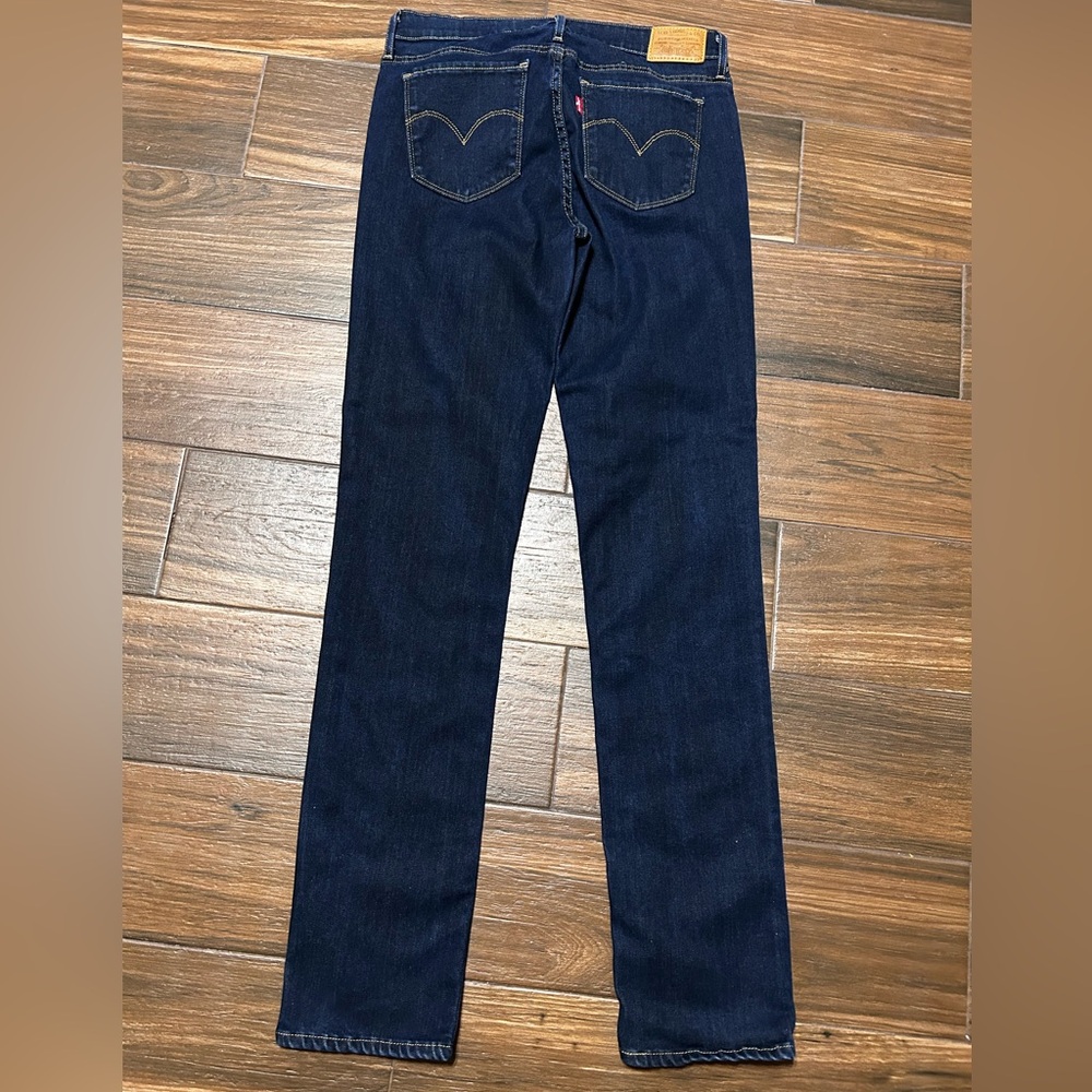 31x32 Levi’s Women’s 712 Slim Jeans Dark Wash - Picture 2 of 8